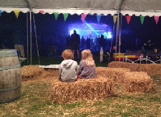 PLRS Sound and Stage Hire TS5 with Blue Glow