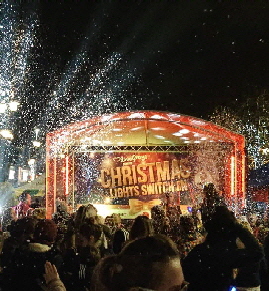 PLRS Sound & Stage Hire TS1Christmas Lights Turn on 